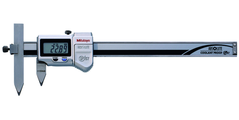 Mitutoyo Eltoltpofás digitális központmérő tolómérő, IP67, 10.1-210 mm, 0.01 mm (573-616-20) termék fő termékképe